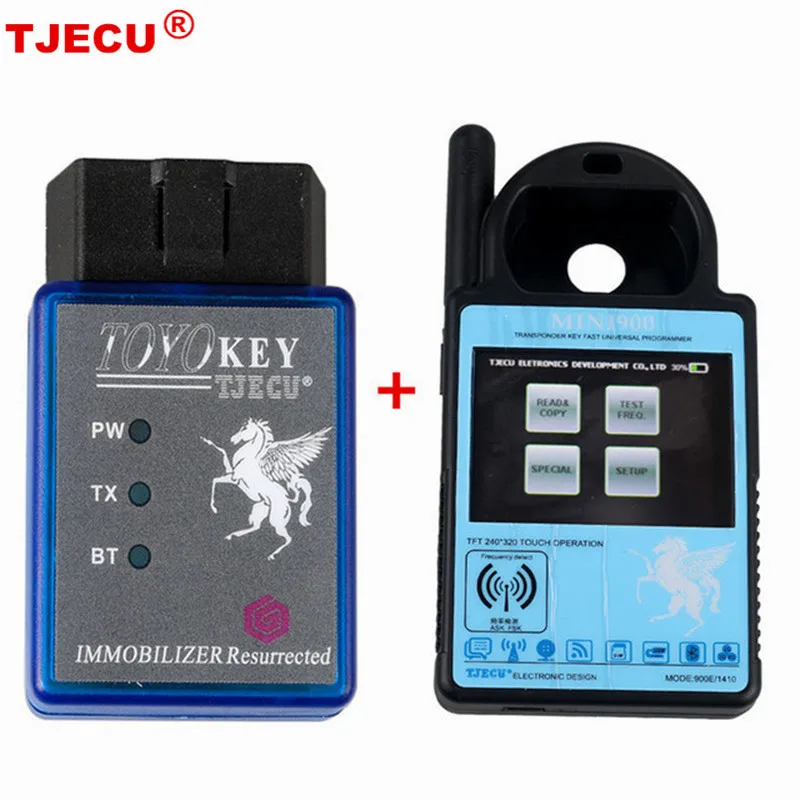 

TOYO KEY OBD II KEY PRO Support All Key Lost For Toyota G & H Plus ND900 Mini Transponder Key Programmer V1.15