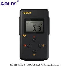 Германия COLIY RM600 многофункциональный детектор радиации полностью металлический корпус водонепроницаемый детектор излучения Гейгера