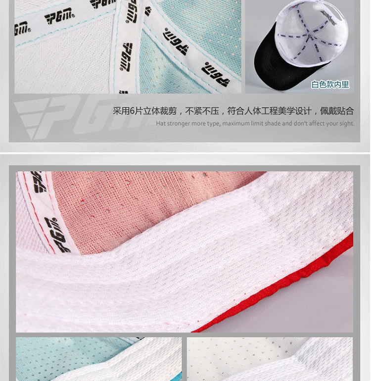 PGM, брендовые для гольфа Шапки для мужчин и женщин Летняя Солнцезащитная шляпа с УФ-защитой солнцезащитные очки бейсбольная Кепка унисекс спортивная обувь