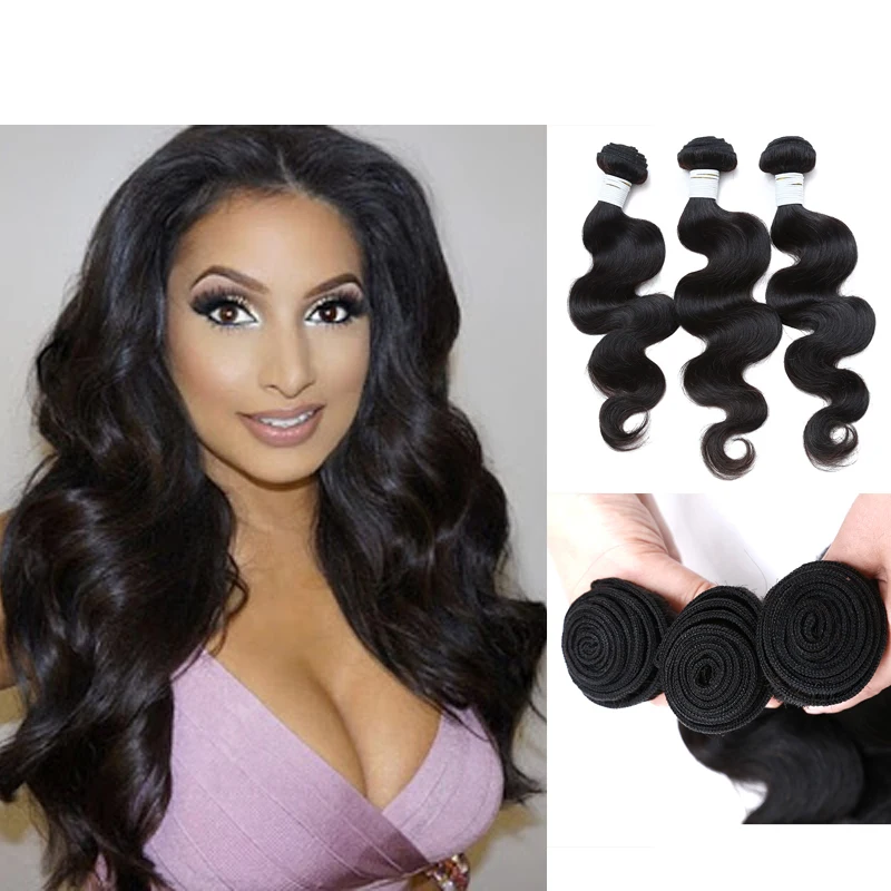 Hot Sale Wow Perfect Hair 8a Peruvian Virgin Hair Body Wave 4