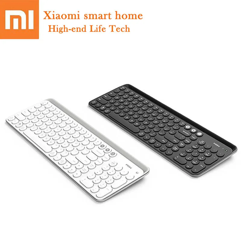 

Original Xiaomi Miiiw Bluetooth Dual Mode Keyboard MWBK01 104 Keys 2.4GHz Multi System Compatible Wireless Portable Keyboard