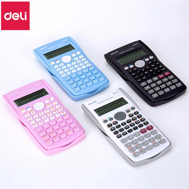 

1pcs Deli D82MS Student Multi-function Calculator Financial Calculator University Examination Computer