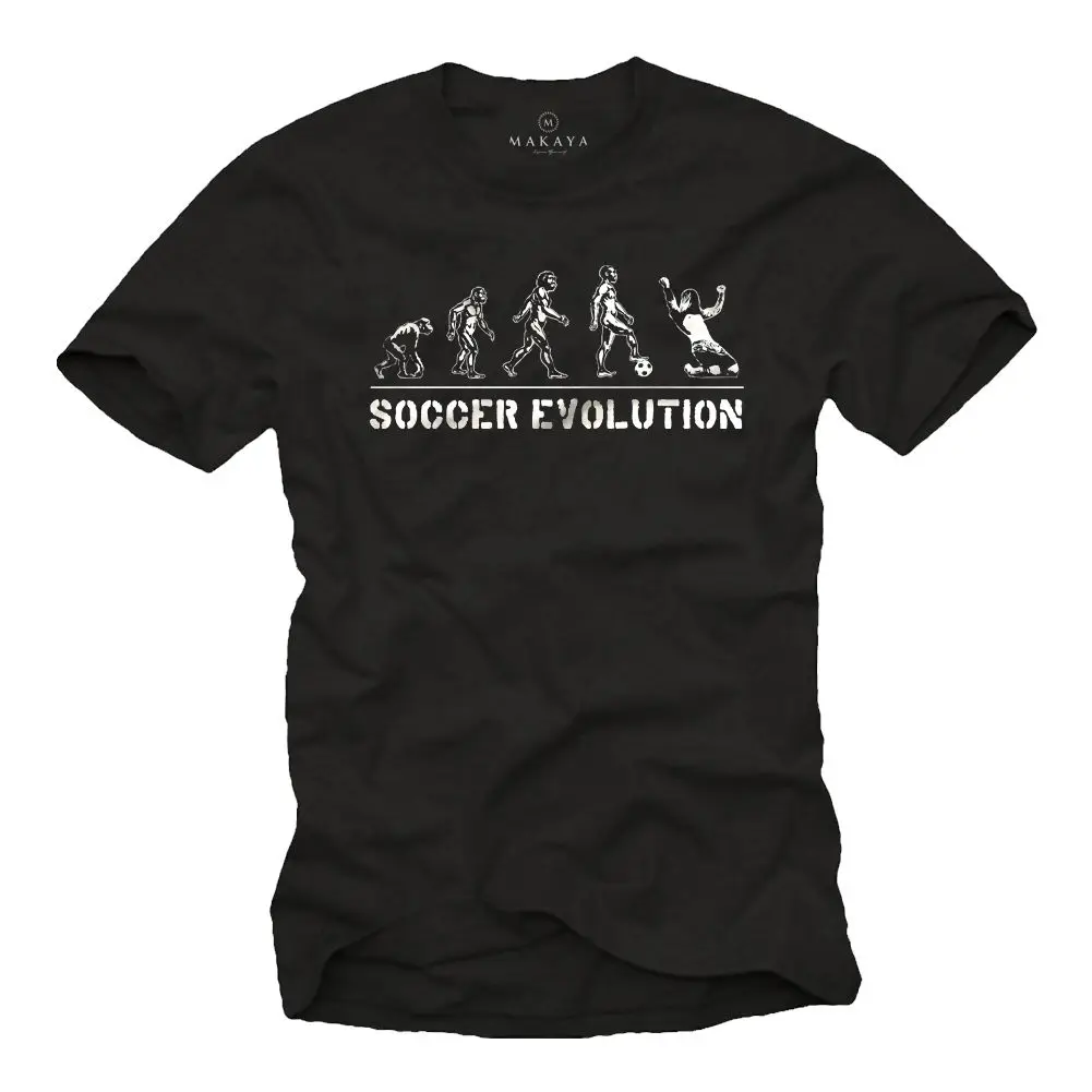 Лидер продаж 2019 модная футболка Мужская с футбольным мячом черная SOCC EVOLUTION NEW