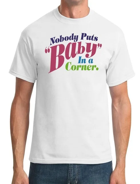 2017 Новые Поступления Грязные Танцы новые мужские Футболки С Коротким Рукавом