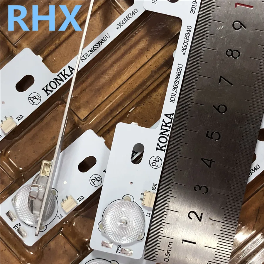 200 шт./лот KDL39SS662U 35018339 35018340 327 мм 4 светодиода 1LED 6V