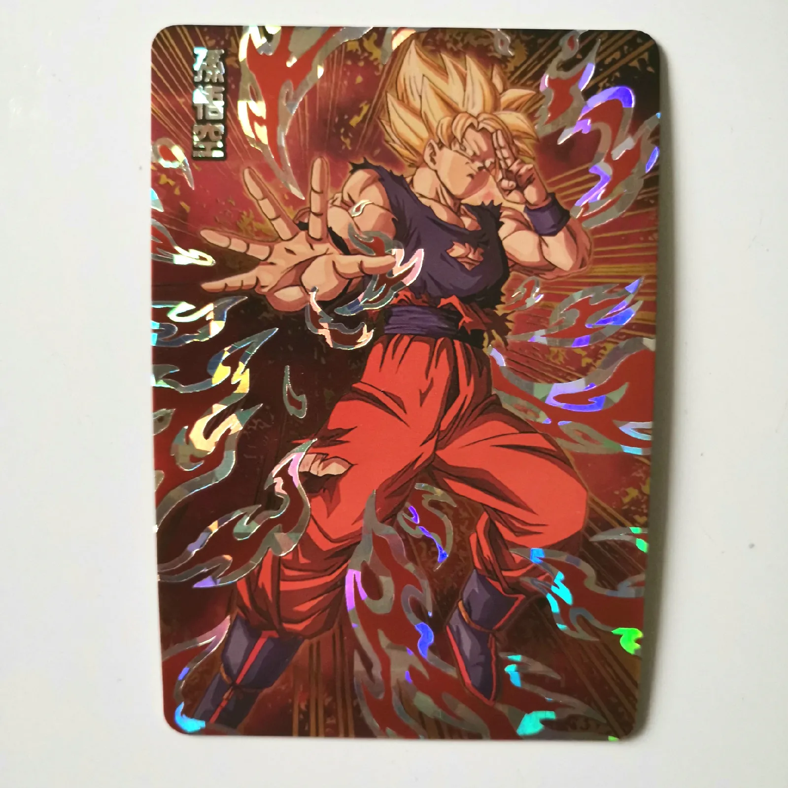 Горячая штамповка Dragon Ball Z Instinct Goku Vegeta Супер Герои битва карточная игра Коллекция аниме-открытки