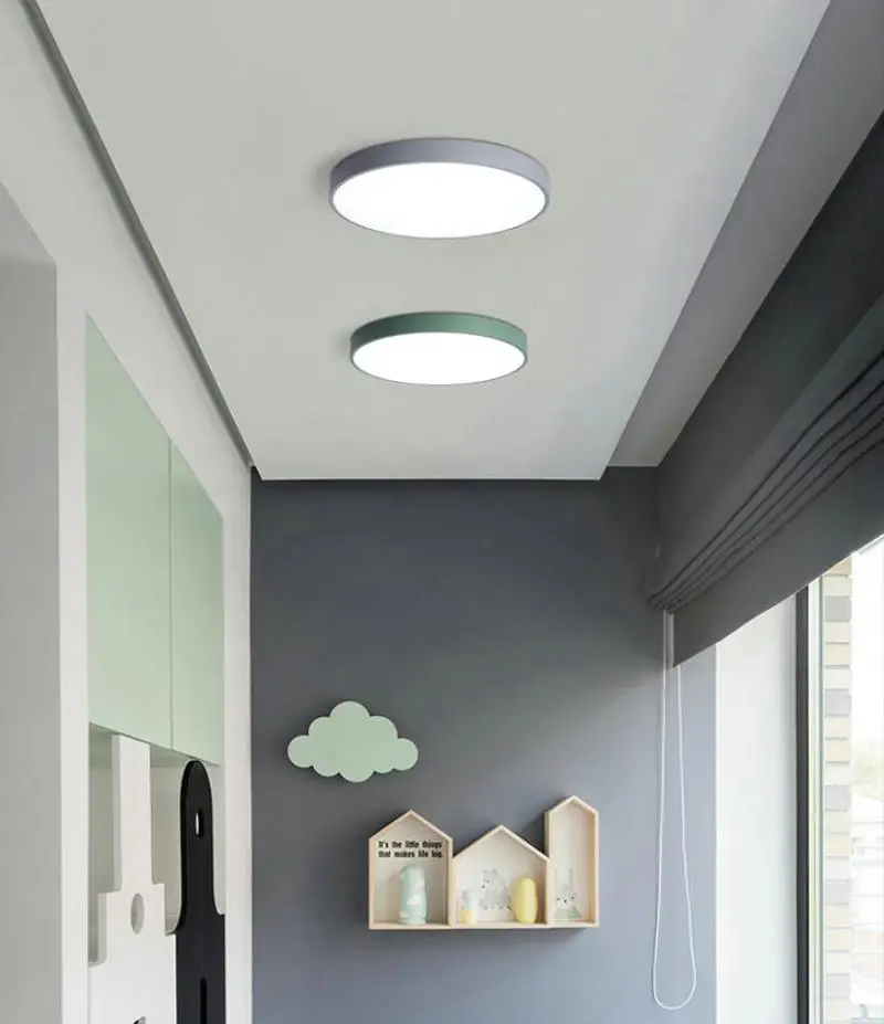  18W Modern simple LED bedside bedroom warm white cold white Ceiling Lamp living room aisle Ceiling  - 33051304365