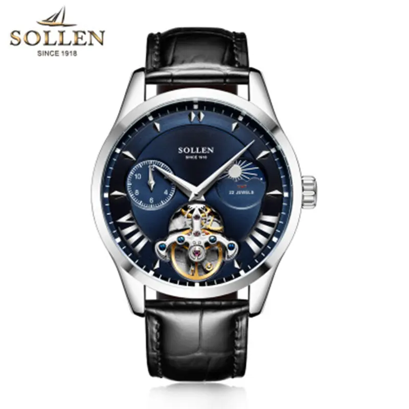 

Men Watches Top Luxury Brand New Design Automatic Mechanical Male Wristwatch high quality Men's luminous watch relogio masculino