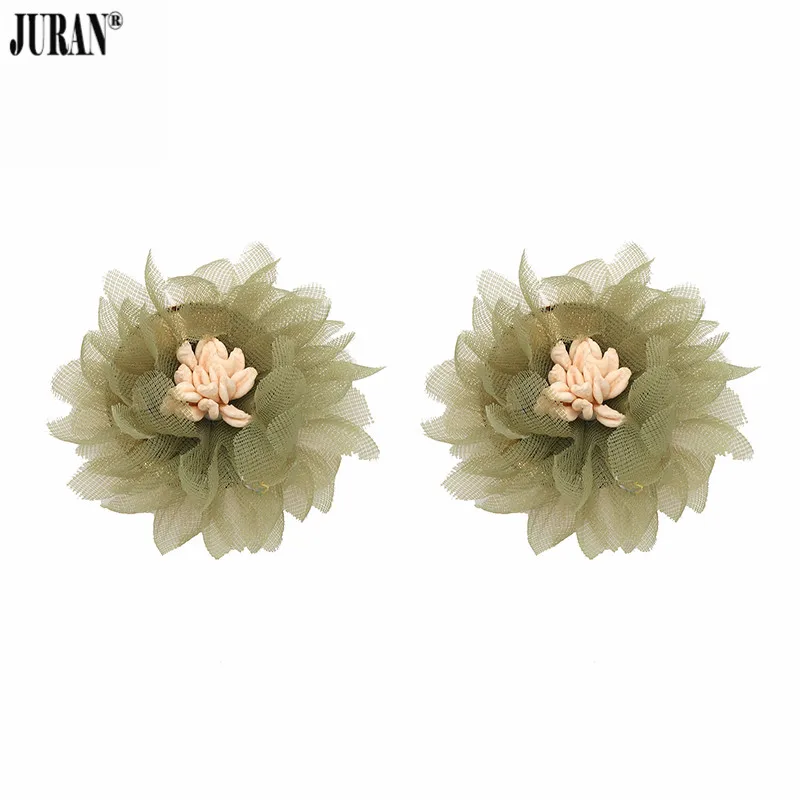 JURAN богемные Модные женские массивные серьги-гвоздики Новое поступление 26 цветов