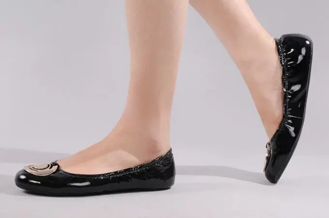 stylish supportive flats