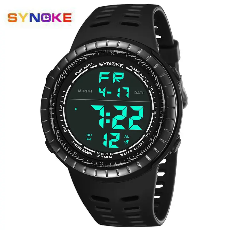 

SYNOKE Fashion men's Digital Watches Outdoor Sports Students Watches Waterproof Electronic Watches Male Clock Relogio Masculino