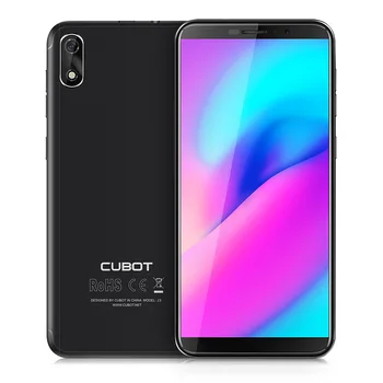 Cubot J3 1GB 16GB 5.0 Inch 18:9 TN Display MT6580 Quad-Core Smartphone Dual Sim Android Go 5MP+8MP 2000mAh Face ID 3G Telefone