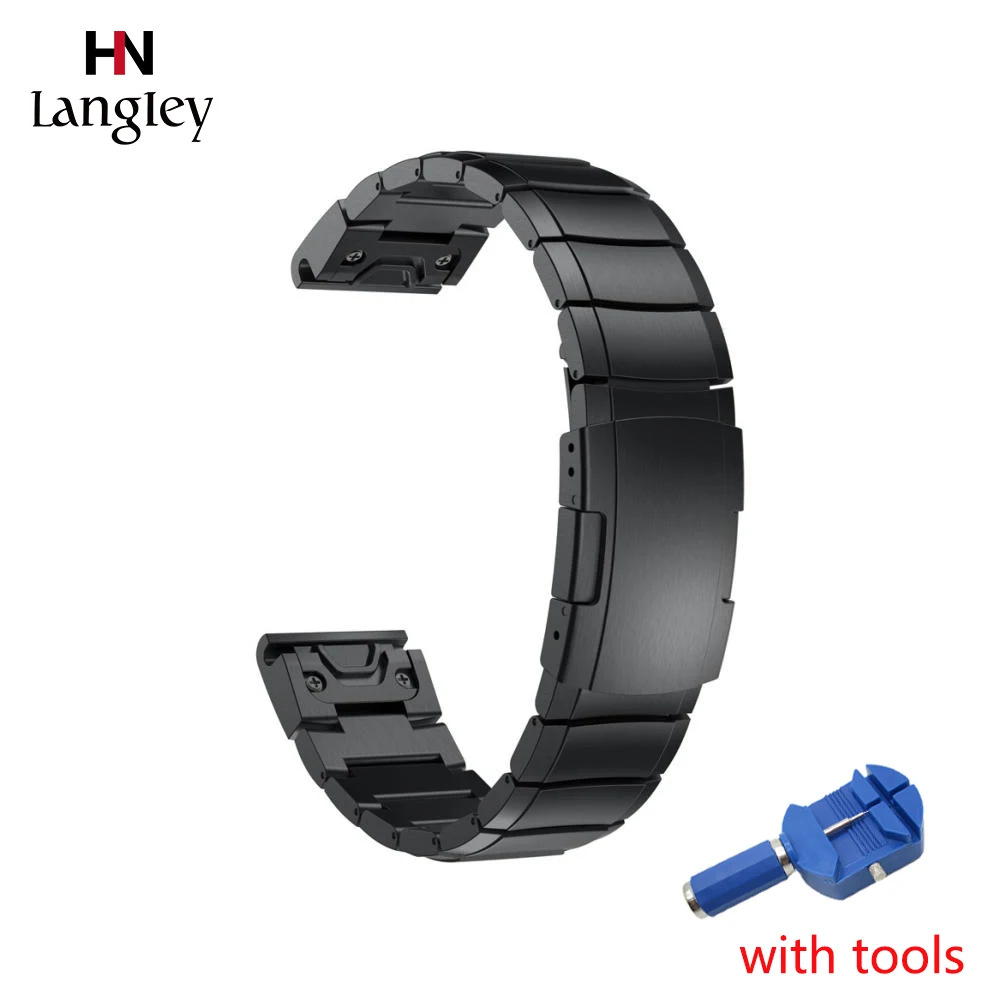 

2019 Original Model High Quality Bracelet Quick Replacement Fit Band Strap Wristband For Garmin Fenix 5 GPS Watch Easy Change