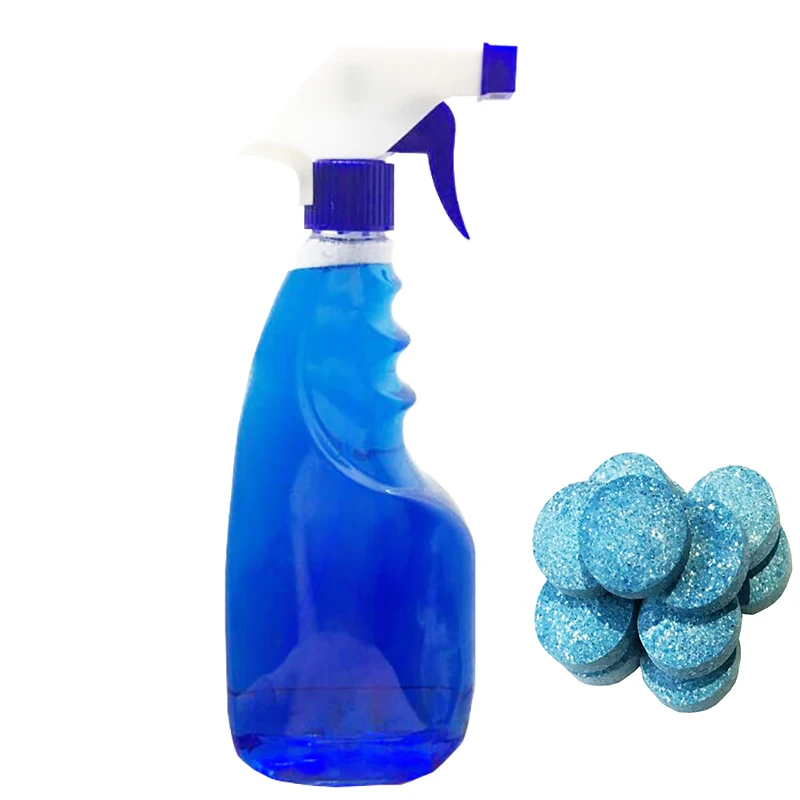 

50pcs Multifunctional Effervescent Spray Cleaner Set With Bottle Wiper Home Cleaning Effervescent Spray Cleaner DropShip