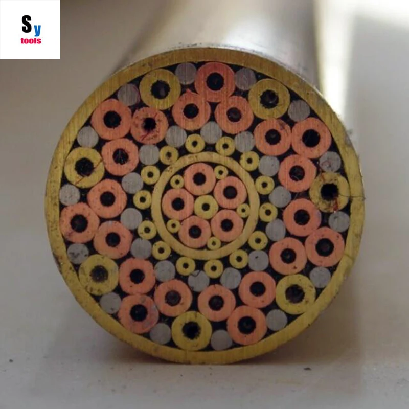 0 47 дюймов в диаметре Φ заклепки 26 см nail steel tube DIY винт для ручки ножа больше дизайна