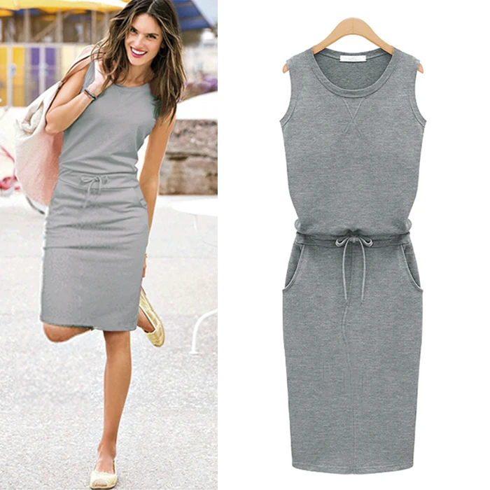 grey dress for women