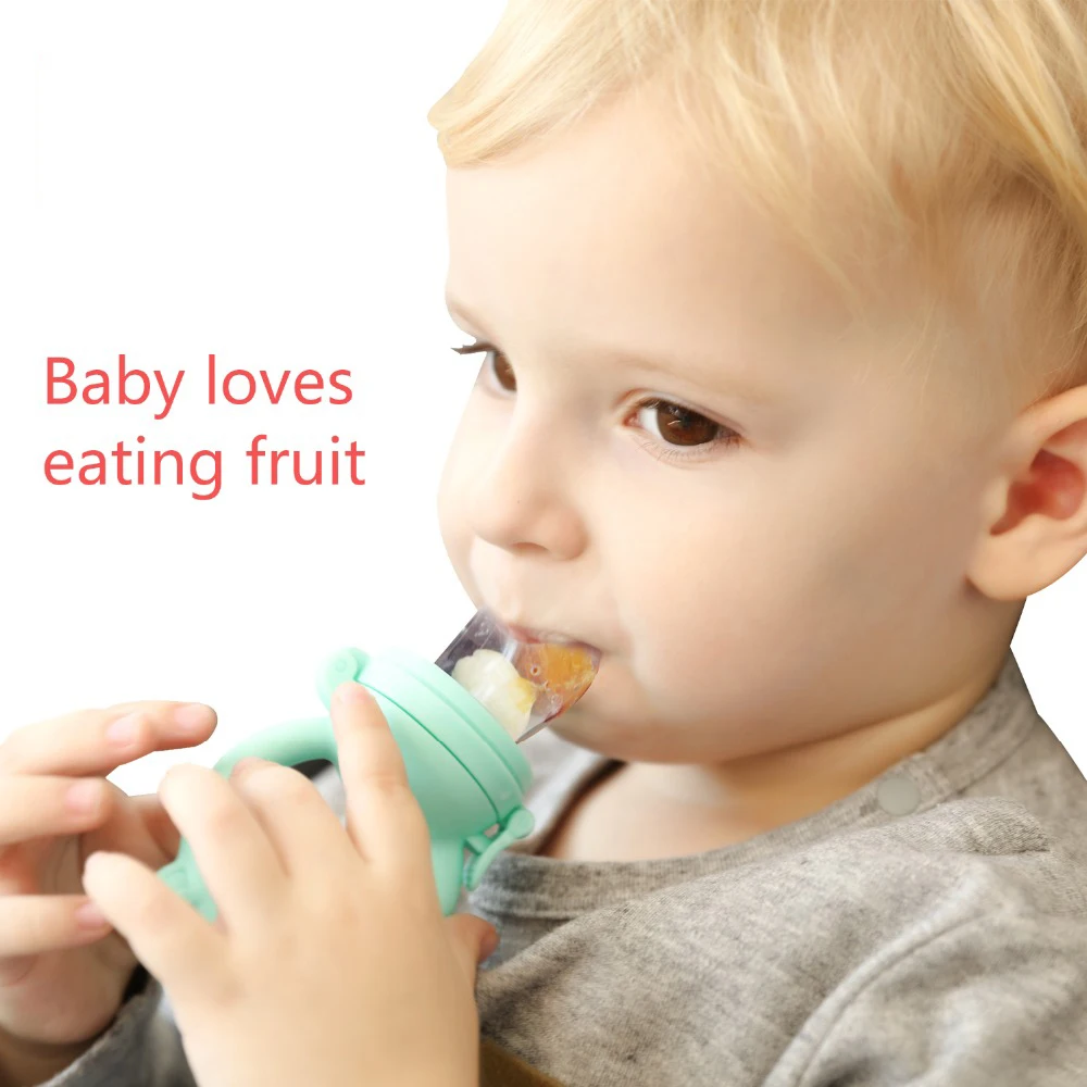 Jerrybaby Baby Nipple Food Feeder Safe Pacifier Feeding Bottles Tool