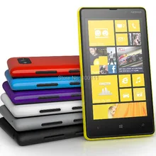 Разблокированный мобильный телефон Nokia Lumia 820 с камерой 8 Мп 4," сенсорный экран Wi-Fi gps MP3 windows/