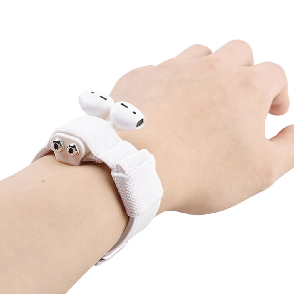 

For Airpods storage armband + Anti Lost Strap For Exercise 2 In 1 for Airpods Protective Strap And Silicone Case