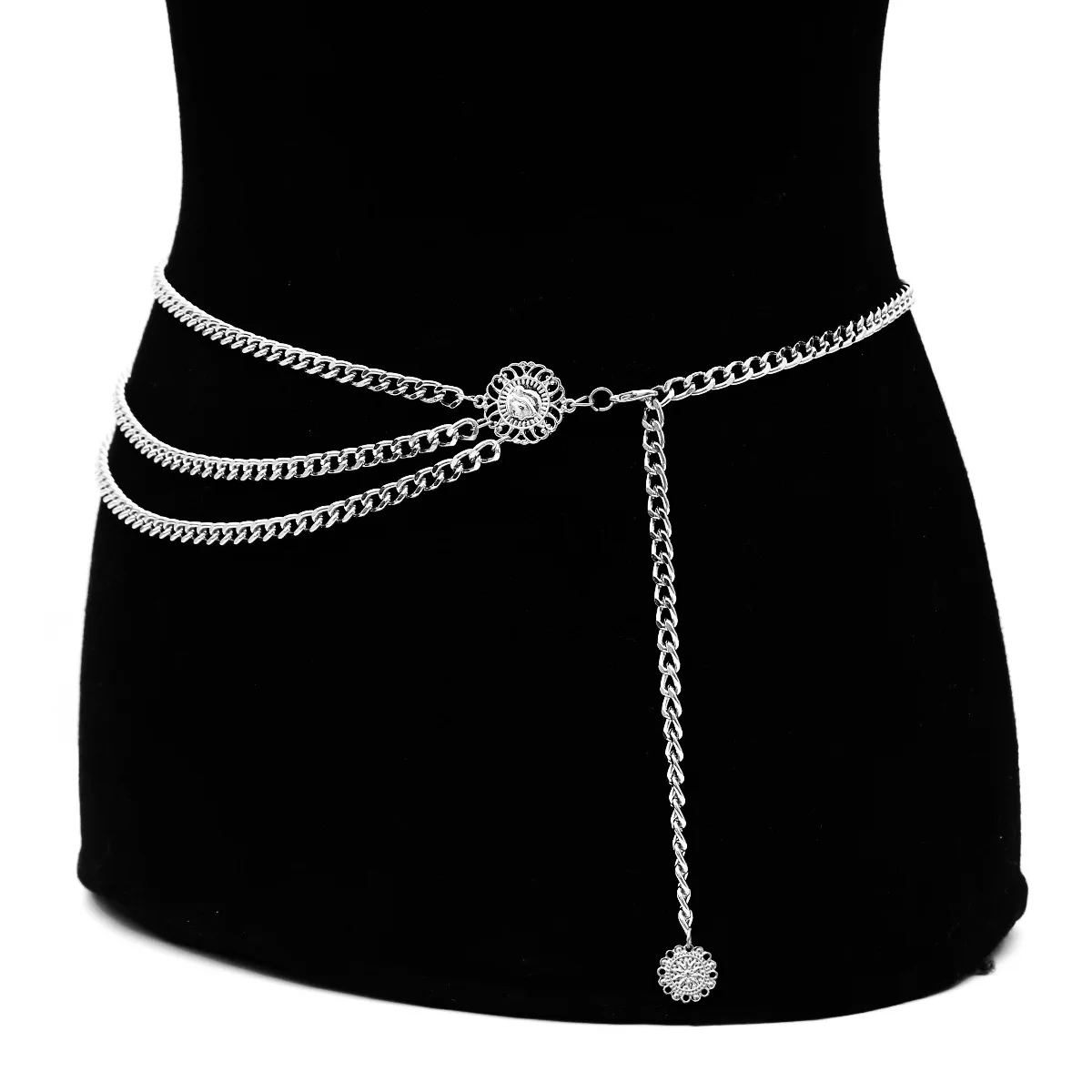 CETIRI, модный пояс-цепочка с кисточкой для женщин, платье, пояс, высокое качество, серебро, золото, металлические ремни, женский пояс, женские джинсы - Цвет: -0370