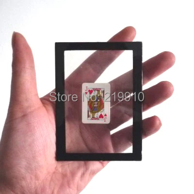 

Free shipping Card Changing Frame -- Card Trick Magic