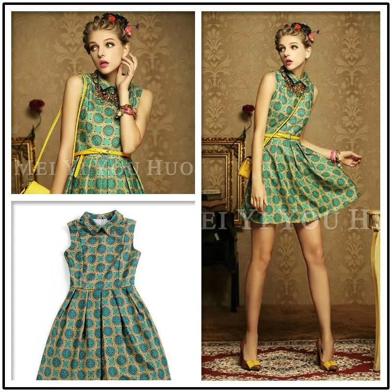 Cute Vintage Mini Dress