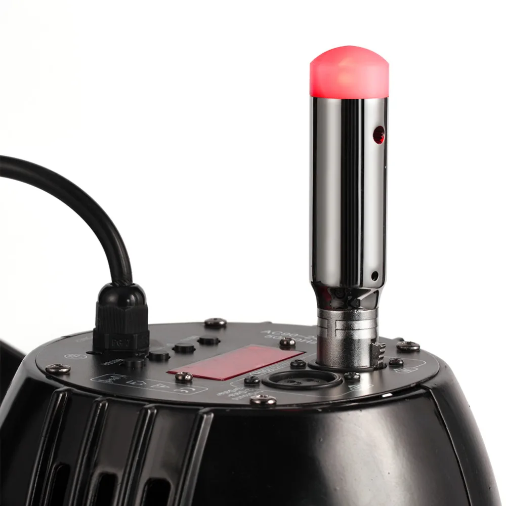 Donner Black DMX512 DMX Dfi DJ 2.4G Wireless Receiver Rechargeable Built-in Battery