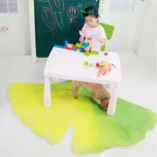 3D листок гинкго узор гостиная спальня коврик нескользящий коврик для ванной комнаты для детей домашний декоратор коврик