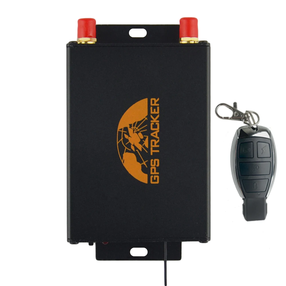 Gps трекер автомобиля gps 105B/TK105B поддержка RFID камеры с Внешняя GSM/gps антенна и микрофонный пульт дистанционного управления