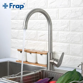 

FRAP kitchen faucets stainless steel kitchen mixer faucet water taps cold and hot water sink faucet grifo cocina