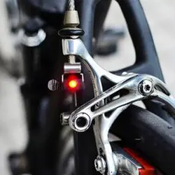 Лидер продаж Портативный мини тормоза велосипед свет крепление хвост сзади велосипедов света Велоспорт светодиодный свет высокой Яркость