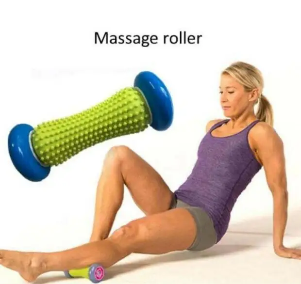 

Yoga massage wheel hand relax roller drum of the fascia plantar foot muscle pain Yoga circle hot sale factory price