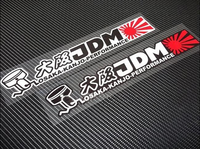

motorcycle reflective sticker Japanese drift stickers decal osaka car styling motocross vinyl sticker for ATV dirt bike