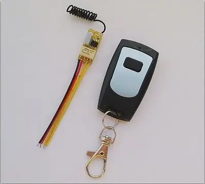 

DC 3.7V 5V 6V 9V 12V Momentary Micro Remote Control Switch Mini Small Receiver