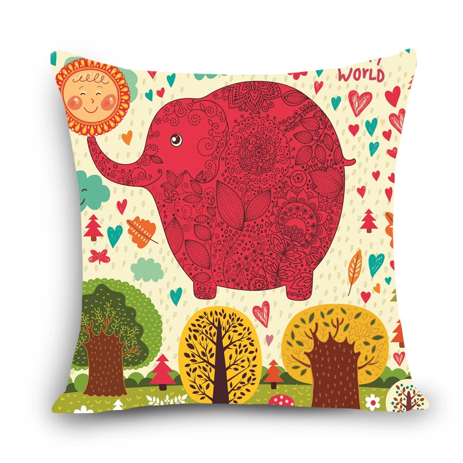 Online Get Cheap Elephant Kids Chair Aliexpresscom Alibaba Group - Cartoon Decorative Pillow Cotton Linen Cushion Cover Elephant Print Kidslovely Home Sofa Car Seat Back online get cheap elephant kids chair aliexpresscom alibaba group - cartoon decorative pillow cotton linen cushion cover elephant print kidslovely home sofa car seat back