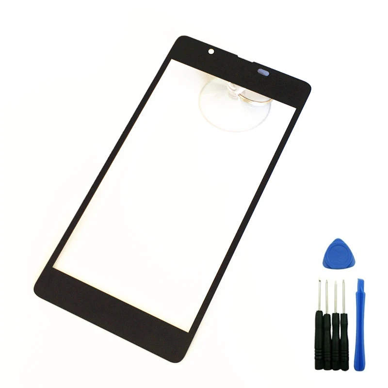

2Pcs/ Touch Screen Outer LCD Front Screen Glass Lens Cover Replacement Parts For Microsoft Nokia Lumia 540+ tools