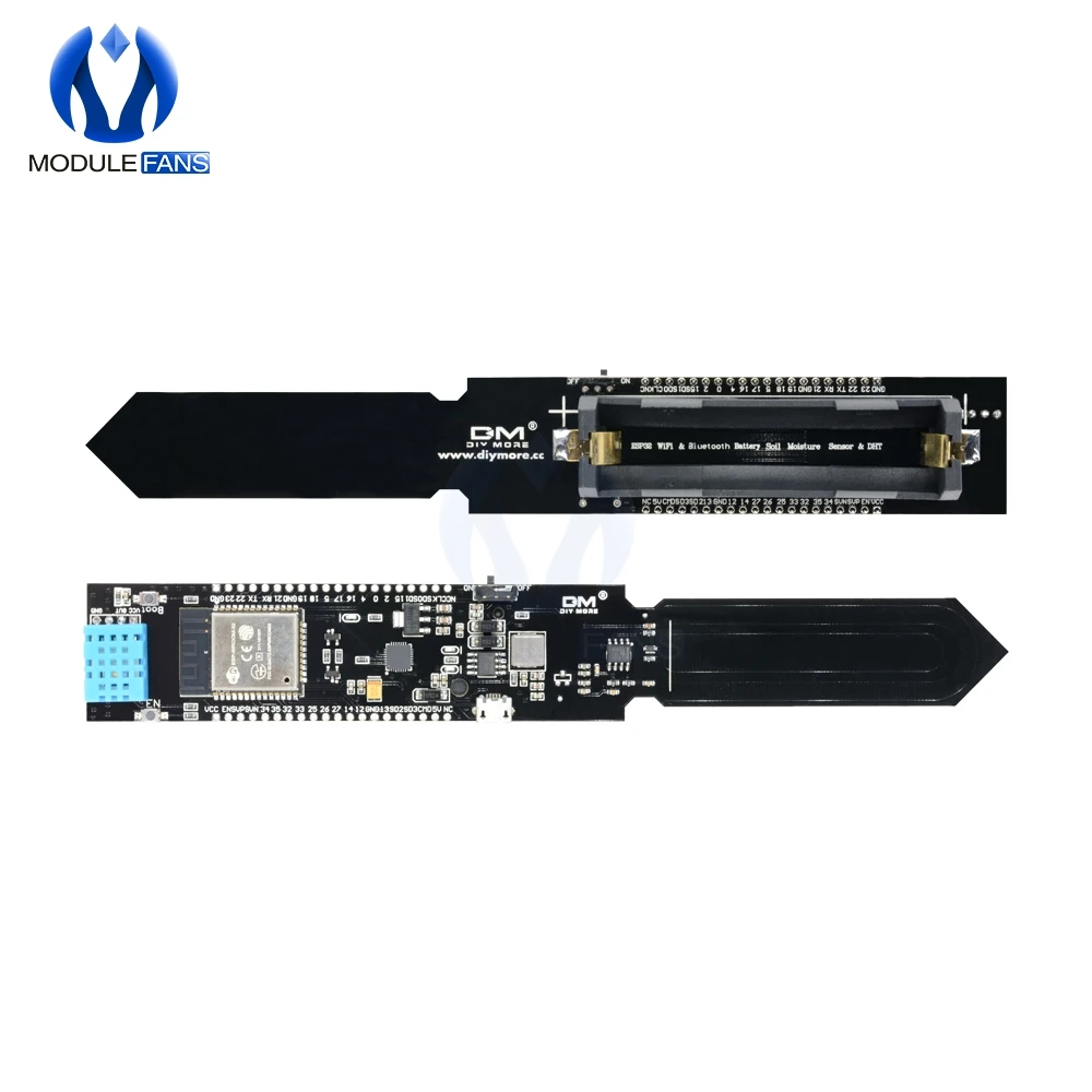 ESP32 DHT11 CP2104 wifi Bluetooth датчик температуры и влажности почвы для Arduino модуль обнаружения 18650 Защита аккумулятора