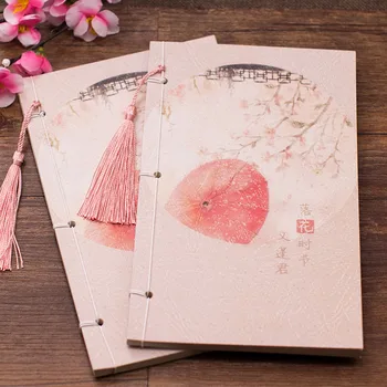 

1pcs The Style China retro line couples the diary notes of classical antiquity creative notebook stationery wholesale