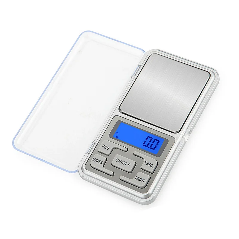 

1Pcs Mini Digital Scale 100/200/300/500g 0.01/0.1g High Quality Gram Weight Backlight Pocket Scale for Kitchen Jewelry Medicine