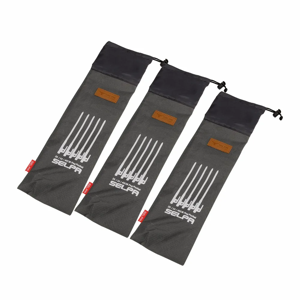 Buy 3pc Tent Pegs Bag For 20cm 40cm Outdoor Tent Nail