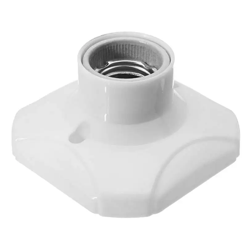 AC250V E27 Lamp Base Lamp Holder Adapter Connector Ceramic Round Screw