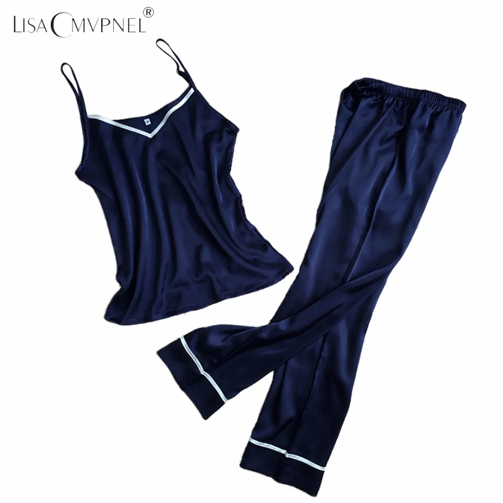 

LISACMVPNEL POLYESTER SLEEVELESS FULL LENGTH PAJAMAS SOFT SOLID PAJAMAS SET