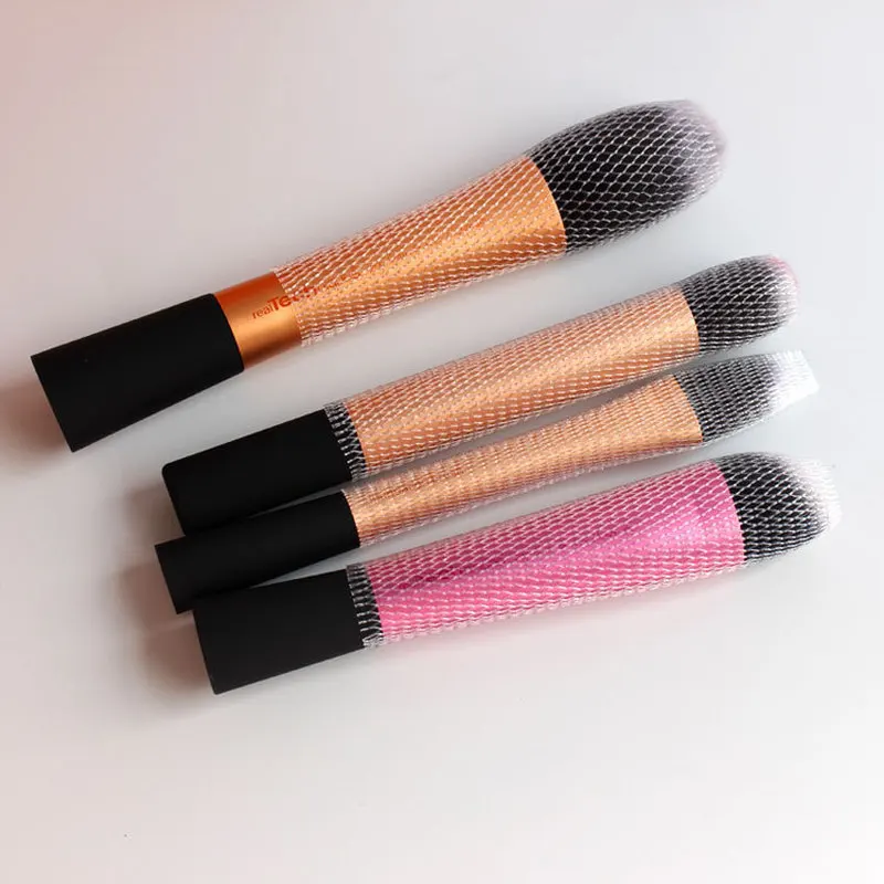 

10pcs Makeup Brushes Net Protector Guard Elastic Mesh Beauty Make Up Cosmetic Brush Pen Cover Makeup Tools 10MM