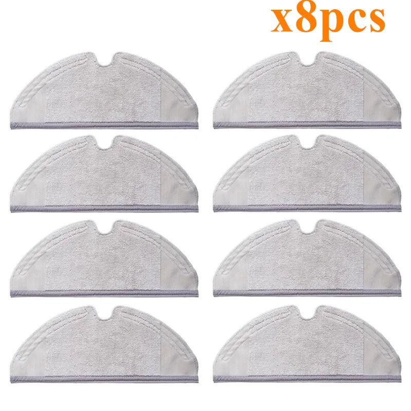 8pcs/lot Mop for Roborock S50 S51 Parts Mop Cloths for Xiaomi Vacuum Cleaner Generation 2 Dry Wet Mopping Cleaning 8pcs/lot Mop for Roborock S50 S51 Parts Mop Cloths for Xiaomi Vacuum Cleaner Generation 2 Dry Wet Mopping Cleaning