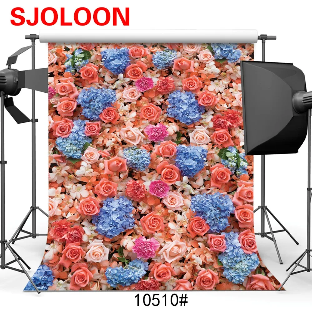 Wedding Flowers photography background Photo photography backdrop Fond studio photo vinyle
