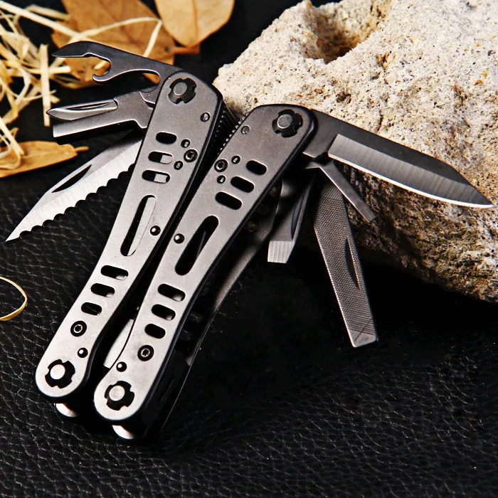 Ganzo G103 Multitool Pocket Folding Plier Camping Survival Knife Multi ...