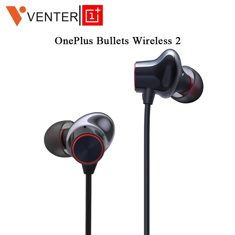 Original OnePlus Bullets Wireless 2 Earphones AptX Hybrid