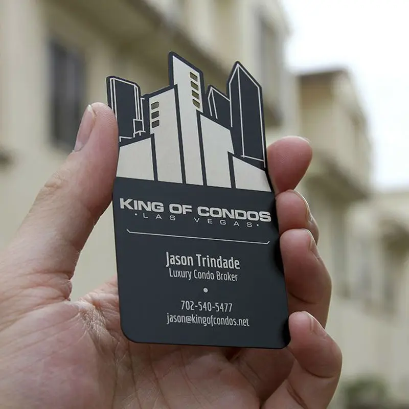 

Creative Personalizing camera photography creative business card hollow metal card membership card high-end custom metal card