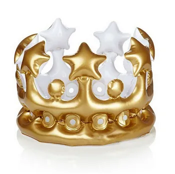 

Kids Inflatable Birthday Cosplay Birthday Party Stage Hats Crown Tools