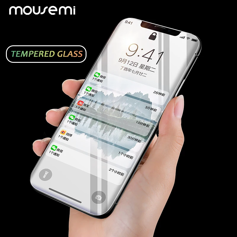 Mousmi для iPhone XS MAX XR 5 se 6s 6 8 Plus X Защитное стекло экрана 7 на 5S | Мобильные телефоны и